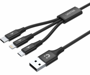 UNITEK C14049BK USB kabel 1,2 m USB 2.0 USB C Micro-USB B...