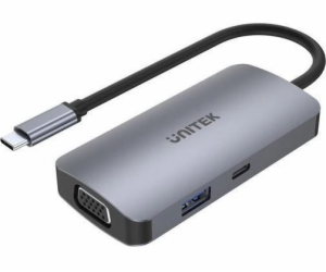 UNITEK P5 Trio USB 3.2 Gen 1 (3.1 Gen 1) Type-C Grey