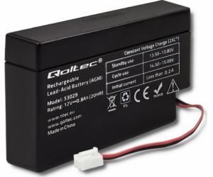 Qoltec AGM Battery | 12V | 0.8Ah | Maintenance-free | Eff...