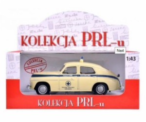 Pojazd PRL Warszawa Karetka 