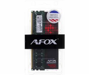 Paměť AFOX DDR3, 8 GB, 1600 MHz, CL11 (AFLD38BK1L)