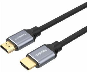 Unitek HDMI - HDMI kabel 2m stříbrný (C138W)