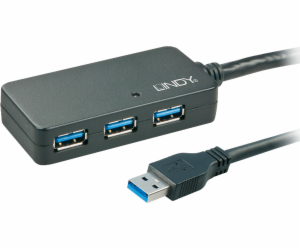 USB 3.2 Gen 1 Aktivhub Pro, USB-A Stecker > 3x USB-A Buch...