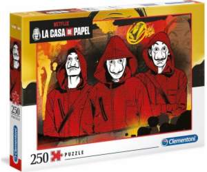 Clementoni Puzzle 250 Netflix La Casa de Papel