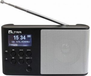 Rádio Eltra Eltra ELTRA Rádio ULA DAB + stříbrné