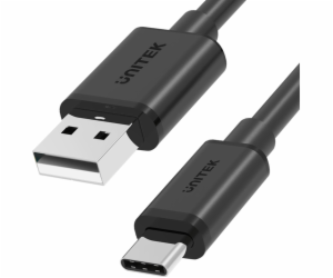 UNITEK KABEL USB USB-A — USB-C 50CM  Y-C481BK BLACK