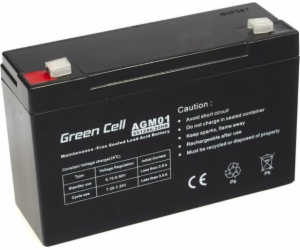 Green Cell AGM Battery 6V 12Ah - Batterie - 12.000 mAh Se...