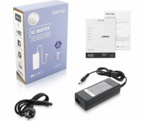 notebook charger mitsu 20v 4.5a (5.5x2.5) - fujitsu  gate...