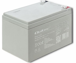 Qoltec 53045 AGM battery | 12V | 14Ah | max. 210A