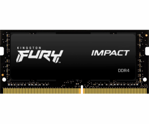 KINGSTON SODIMM DDR4 16GB 2666MT/s CL15 1Gx8 FURY Impact