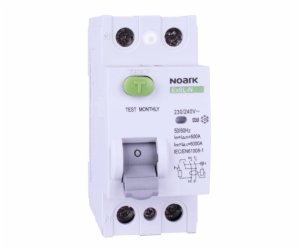 Noark Electric Ex9L-N 2P 25A AC 30mA Proudový chránič