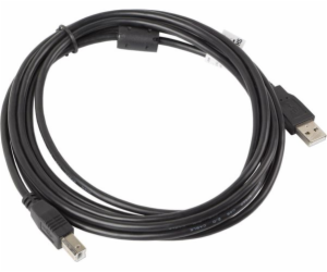 Lanberg 2.0 AM-BM 3M USB kabel (CA-USBA-11CC-0030-BK)