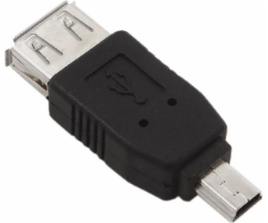 Akyga miniUSB – USB adaptér černý (AK-AD-07)