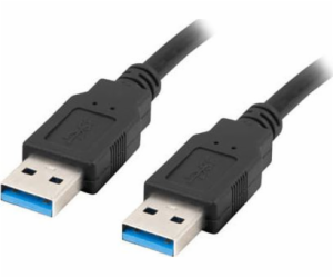 Lanberg CA-USBA-11CC-0030-BK USB 2.0 USB B, 3m, černý