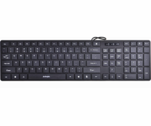 Activejet K-3066SB office keyboard (USB) black