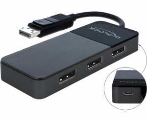 DisplayPort Splitter 1.4 1x DisplayPort > 3x DisplayPort