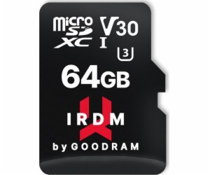 GOODRAM microSDXC karta 64GB IRDM (R:100/W:70 MB/s), UHS-...