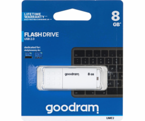 Paměť GoodRam GOODRAM FLASHDRIVE 8GB UME2 USB 2.0 WHITE P...