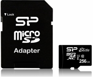 Silicon Power Elite 256 GB MicroSDXC UHS-I Třída 10