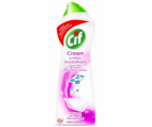 Cif Cream Pink Flowers Cream Cleaner with Micro-Crystals ...