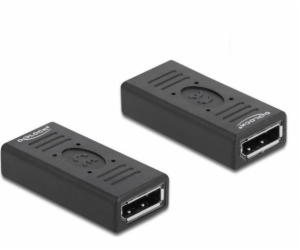 AV adaptér Delock DisplayPort - DisplayPort černý (66643)