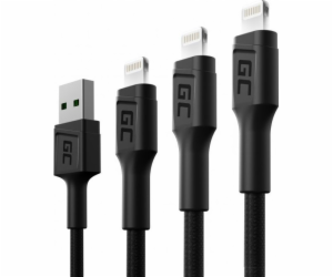 Green Cell USB Cable Set 3x Green Cell GC Ray USB kabel -...