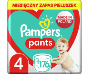 Pampers Pants Plenkové Kalhotky Velikost 4, 9 kg - 15 kg,...