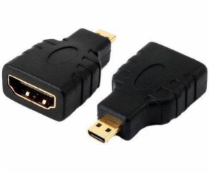 Equip AV adaptér HDMI Micro - HDMI černý (118915)