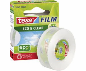 tesafilm eco & clear, 1 Rolle, 19mm, Klebeband