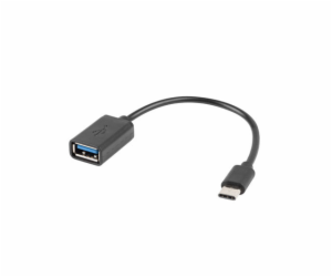 Lanberg USB-C USB-A 2.0 USB adaptér černý 0,15m