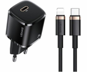 Usams nabíječka USAMS Load. síť. 1xUSB-C T36 mini 20W + U...