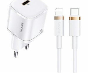 Usams nabíječka USAMS Load. síť. 1xUSB-C T36 mini 20W + U...