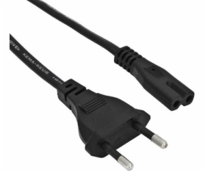 Akyga Napájecí kabel IEC C7 2pin 1.5m EU plug