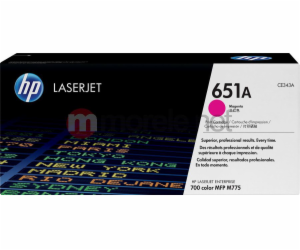 HP toner purpurový 651A (CE343A)