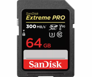 SanDisk ExtremePRO SDXC V90 64GB 300MB UHS-II  SDSDXDK-06...