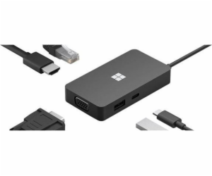 Microsoft USB-C Travel Hub, dokovací stanice