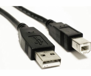 Akyga kabel USB A-B 1.8m/černá