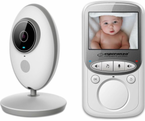 Esperanza EHM003 LCD Baby Monitor 2.4  White