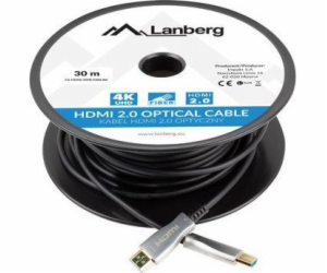 LANBERG Aktivní optický kabel High Speed with Ethernet 2....