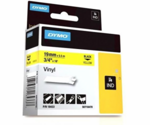 DYMO 19mm RHINO Coloured Vinyl label-making tape D1