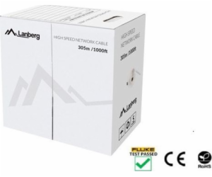 Lanberg kabel UTP Cat.5e SOLID černý LCU5-12CU-0305-BK