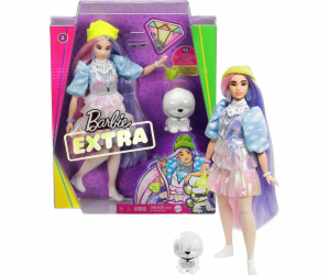 Barbie Extra Moda Panenka Barbie - Holografická sukně (GR...