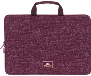 RIVACASE 7913 burgundy red Laptop sleeve 13.3  with handles