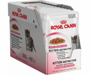 Royal Canin FHN Kitten Instinctive v želé - vlhké krmivo ...