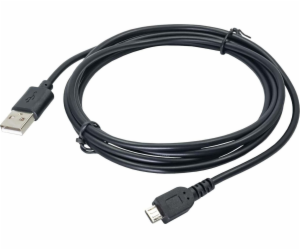 Akyga kabel USB A-MicroB/1.8m/černá