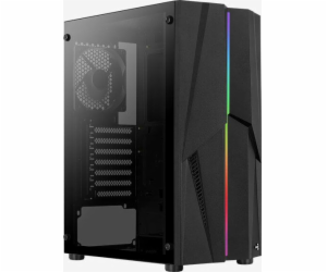 AEROCOOL skříň Mecha, Mid tower, 2x USB 3.0, 2x audio, be...