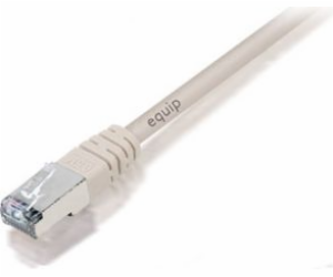 Equip Patchcord, S/FTP, Cat6, PIMF, HF, 10m, šedý (605506)