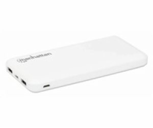 Přenosná powerbanka Manhattan 10000mAh 2x USB-A 2,1A/1A