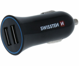 Swissten Cl Adaptér 2,4A Power 2X Usb + Kabel Micro Usb