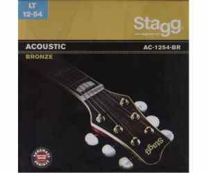 Stagg AC-1254-BR, sada strun pro akustickou kytaru, light